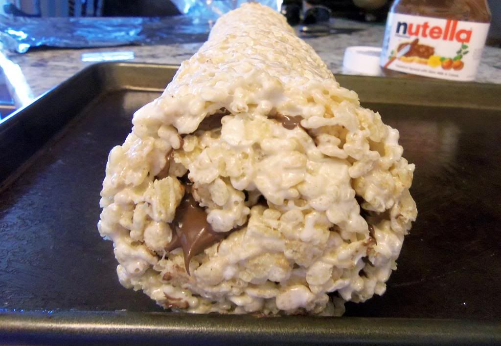 3squeezes Rice Krispie & Nutella RollUp